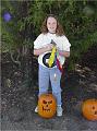 Stephanie with pumpkin & cooking trophy